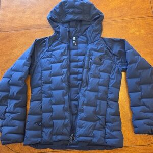 Mountain Hardware - Women's Insulated Stretchdown Jacket, Navy Blue S